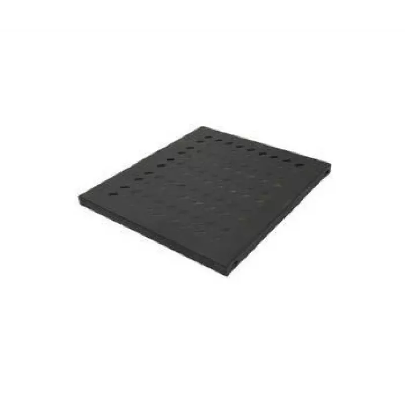 Wirewin SHELF 400 1U BL tampa traseira de rack para prateleira, preto