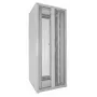 DSIT armário de servidor 42U 19 polegadas 800x800x2000mm branco, portas duplas perfuradas à frente e atrás DS8842DD-W
