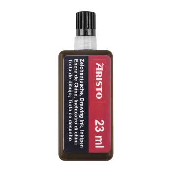 ARISTO tinta da china castanha 23 ml, 1 frasco (AR64814)