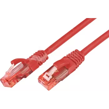Cabo de rede patch Cat6 U/UTP Wirewin 10 m vermelho PKW-UTP-KAT6 10.0 RT