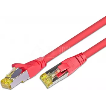 Cabo de rede Cat.6a AWG26 7,5 m, vermelho (PKW-PIMF-KAT6A 7.5 RT)