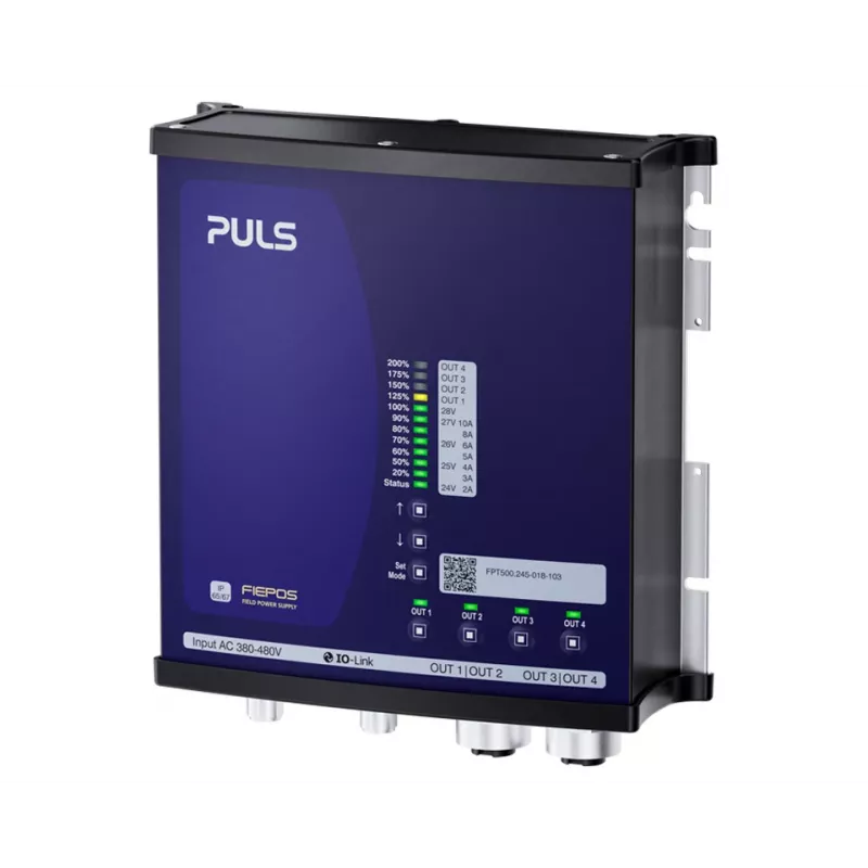 Fonte de alimentação PULS FPT500.245-018-103 24 V 20,8 A 500 W 4 saídas M12