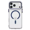 Capa SPIGEN Ultra Hybrid Optik S MagSafe para iPhone 17 Pro Max / 18 Pro Max - transparente/azul-escuro