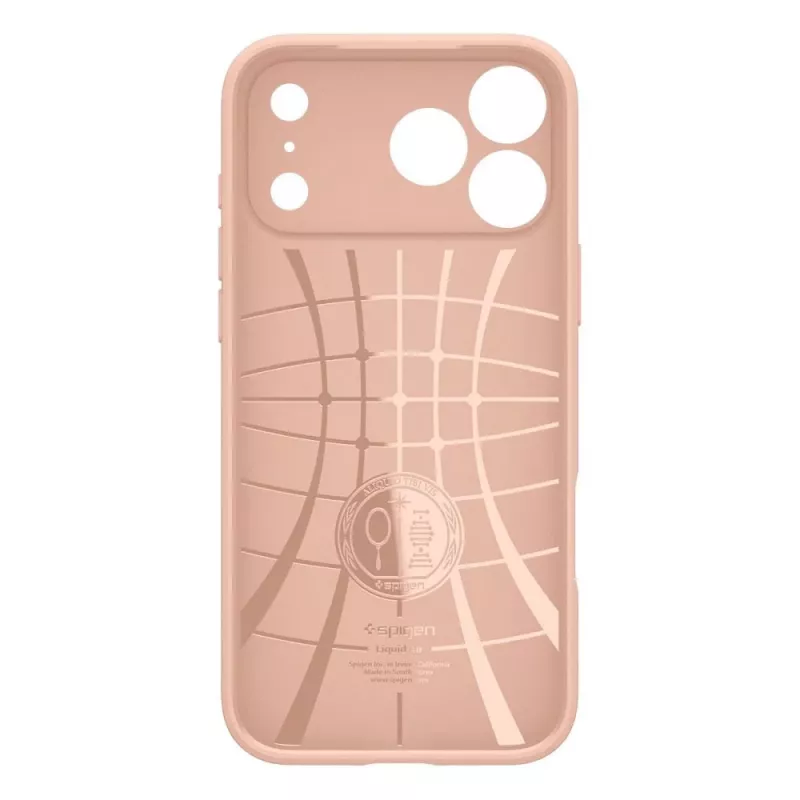 Capa Spigen Liquid Air para iPhone 17 Pro Max / 18 Pro Max – ouro-rosé