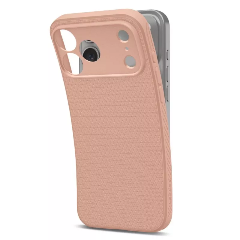 Capa Spigen Liquid Air para iPhone 17 Pro Max / 18 Pro Max – ouro-rosé