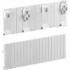 Máscara para ficha de aparelho Eaton 217240 ZSD-ABDK/45/P, 45 mm, branco polar