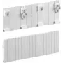 Máscara para ficha de aparelho Eaton 217240 ZSD-ABDK/45/P, 45 mm, branco polar