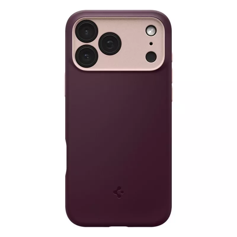 Capa Spigen Nano Pop Mag MagSafe para iPhone 18 Pro Max / 17 Pro Max – Burgundy Bean