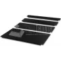 Wirewin BP 1U BL painel de gestão de cabos com escovas para rack 19