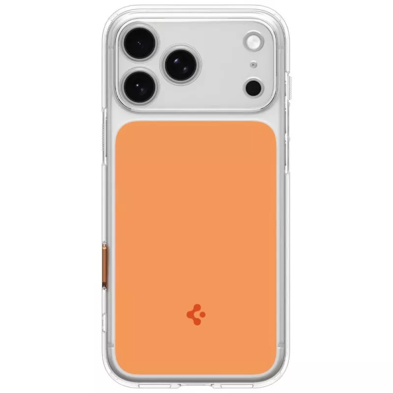 SPIGEN Ultra Hybrid T MagSafe iPhone 17 Pro / 18 Pro laranja brilhante