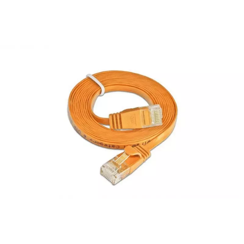 Wirewin cabo de rede Ethernet Cat.6 Slim U/UTP 1 m laranja PKW-SLIM-KAT6 1.0 OR