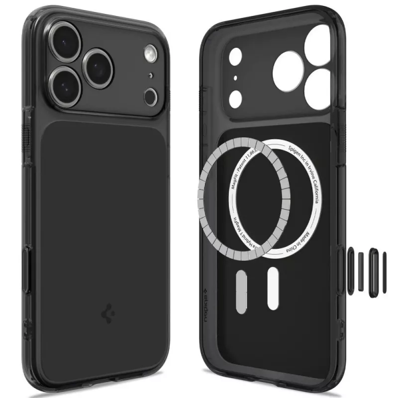 SPIGEN Ultra Hybrid T MagSafe iPhone 17 Pro / 18 Pro preto mate