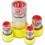 Wirewin Lightwin terminal com prensa-cabos, vedação gas-stop single-pull, 10 mm, 3-6 mm FTTx (DC 10MM OUT 3-6MM)