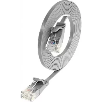 Wirewin cabo de rede Cat.6 U/UTP Slim, RJ45, 10 m, cinzento PKW-SLIM-KAT6 10.0