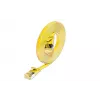 Wirewin cabo de rede Ethernet Cat6A Slim U/FTP plano amarelo 1 m 10Gbps PKW-STP-SLIM-K6A 1.0 GE