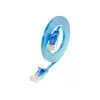 Wirewin cabo de rede Ethernet Cat.6 Slim U/UTP 3 m azul PKW-SLIM-KAT6 3.0 BL
