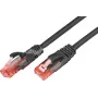 Cabo de rede Wirewin PKW-UTP-KAT6 2.0 SW Cat6 U/UTP 2 m preto