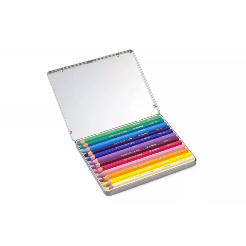 Lápis de cor JOLLY X-BIG CANDYCOLOURS, cores mistas, 12 unidades (3099-0137)