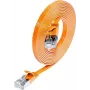 Cabo de rede Ethernet Slim Cat6 U/FTP Wirewin Triotronik PKW-STP-SLIM-KAT6 5.0 OR, ficha RJ45 macho a macho, 5 m, laranja