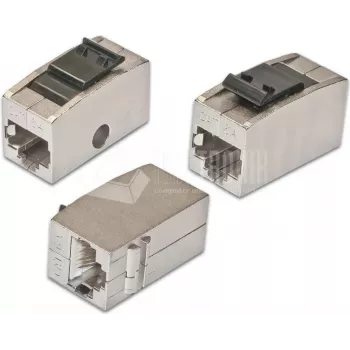 Adaptador keystone Wirewin TKS Coupler CAT6A RJ45 conector fêmea a conector fêmea STP 1:1