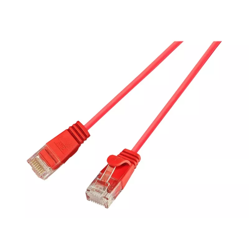 Cabo patch Wirewin Cat.6 Slim-Light U/UTP 0,15 m vermelho PKW-LIGHT-K6 0.15 RT