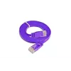 Cabo patch Ethernet slim Wirewin Cat6 U/UTP, 0,1 m, violeta PKW-SLIM-KAT6 0.1 VT