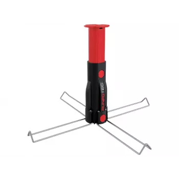 Ponta multifunções Runpotec para desenrolador de cabo XBOARD, aço inoxidável, 72 mm de diâmetro, 196 mm de altura (20696)