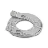 Cabo patch de rede Wirewin Triotronik Cat6 U/UTP, 0,5 m, ficha RJ45 a ficha, cinzento PKW-SLIM-KAT6 0.5