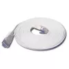 Cabo patch Ethernet slim Wirewin Triotronik PKW-SLIM-KAT6 20.0 WS - 20 m Cat6 U/UTP branco, ficha RJ45 a ficha, Gigabit
