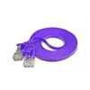 Cabo patch slim U/UTP Cat6 Wirewin 0,75 m violeta PKW-SLIM-KAT6 0.75 VT