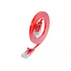 Cabo patch slim Cat.6 Wirewin, U/UTP, 1,5 m, vermelho PKW-SLIM-KAT6 1.5 RT