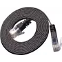 Cabo patch Ethernet slim Cat.6 Wirewin U/UTP 1,5 m preto PKW-SLIM-KAT6 1.5 SW