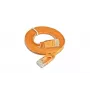 Cabo patch slim Cat.6 Wirewin U/UTP, 10 m, laranja PKW-SLIM-KAT6 10.0 OR