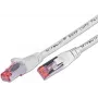 Cabo de rede S/FTP CAT6 Wirewin 0,5 m branco (PKW-PIMF-KAT6 0.5 WS)