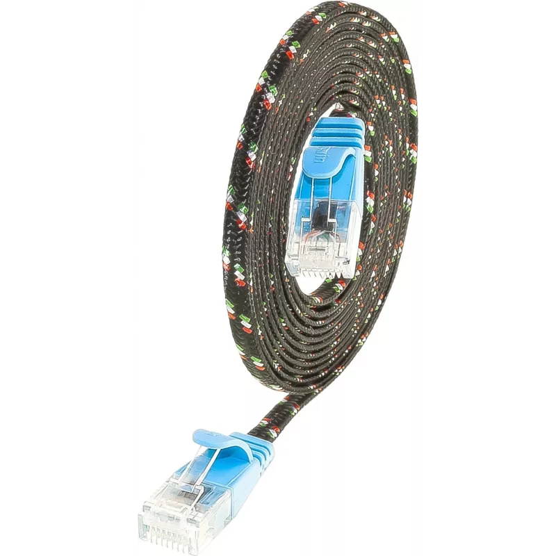 Wirewin PKW-TOUGH-K6 1.0 BL - Cabo patch Ethernet slim Tough Cat.6, U/UTP, 1 m, azul