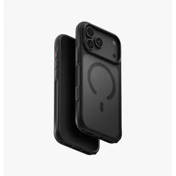 UNIQ Veren capa de carregamento MagClick para iPhone 18 Pro Max / 17 Pro Max - Smoky Frost