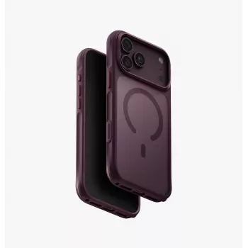 UNIQ Veren capa de carregamento MagClick para iPhone 18 Pro Max / 17 Pro Max - Smoky Frost
