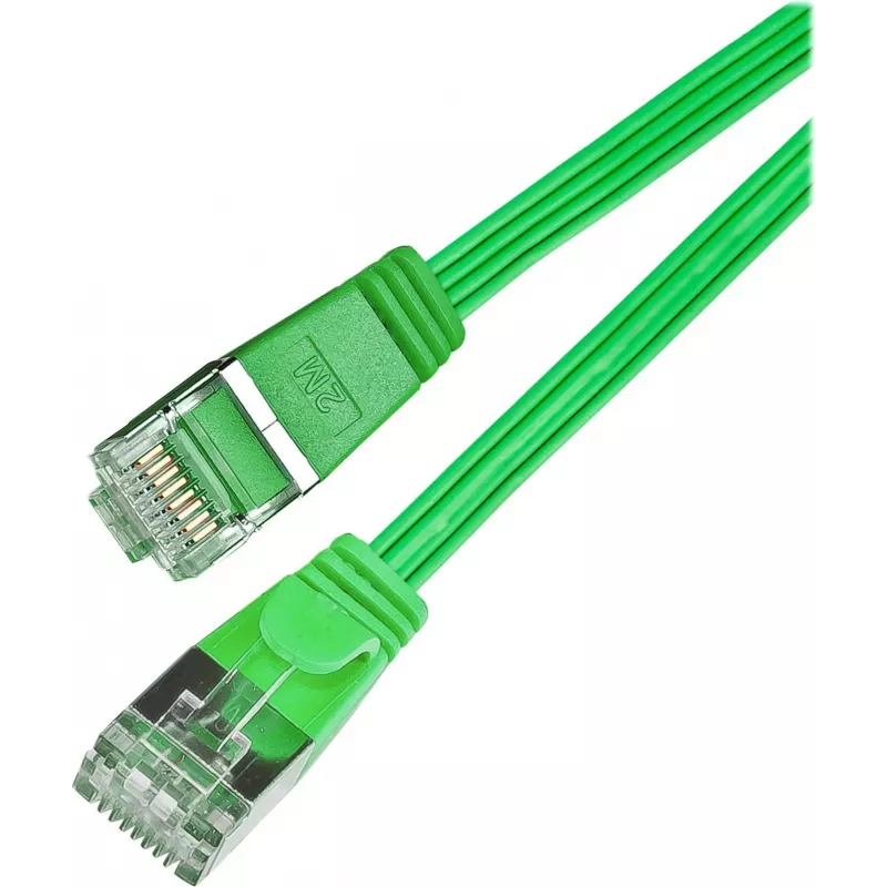 Wirewin Triotronik cabo patch slim Cat6 U/FTP 3 m verde PKW-STP-SLIM-KAT6 3.0 GN