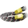 Wirewin SLIM ST6 5 GE - Cabo SLIM-Tough Cat.6, F/FTP, 5,0 m, amarelo PKW-TOUGH-STP-K6 5.0 GE