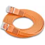 Wirewin Triotronik cabo de rede Cat6 U/FTP, 0,15 m, RJ-45 para RJ-45, laranja PKW-STP-SLIM-KAT6 0.15 OR