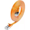 Wirewin Triotronik cabo de rede Cat6 U/FTP, 0,15 m, RJ-45 para RJ-45, laranja PKW-STP-SLIM-KAT6 0.15 OR