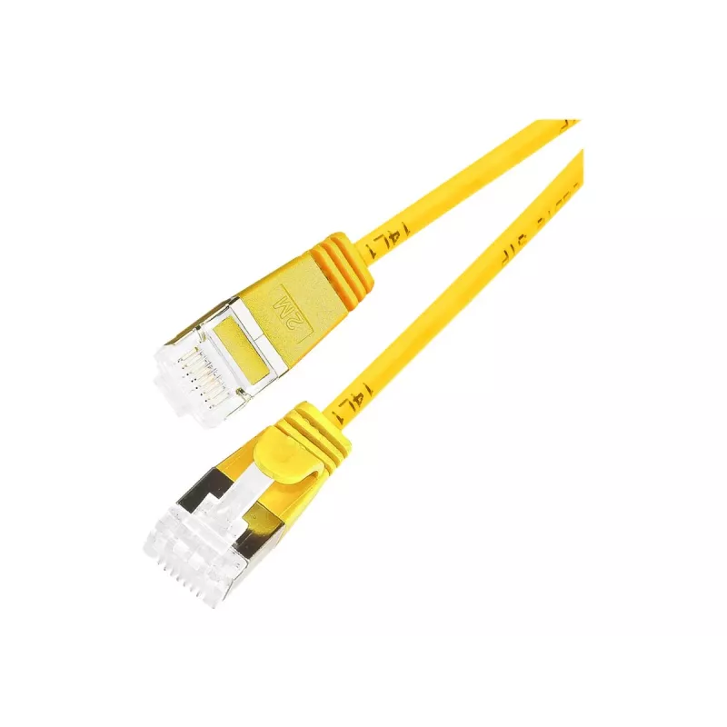 Wirewin cabo de rede Ethernet Cat 6a U/FTP Slim, amarelo, 0,5 m PKW-LIGHT-STP-K6A 0.5 GE