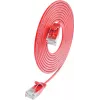 Wirewin cabo de rede Cat.6 Slim-Light U/UTP 1,0 m vermelho PKW-LIGHT-K6 1.0 RT
