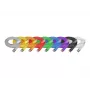Wirewin cabo de rede Cat6 Slim U/FTP plano violeta 15 m PKW-STP-SLIM-KAT6 15.0 VT