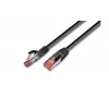 Wirewin PKW-PIMF-KAT6A 1.5 SW cabo de rede Cat6a S/FTP, 1,5 m, preto