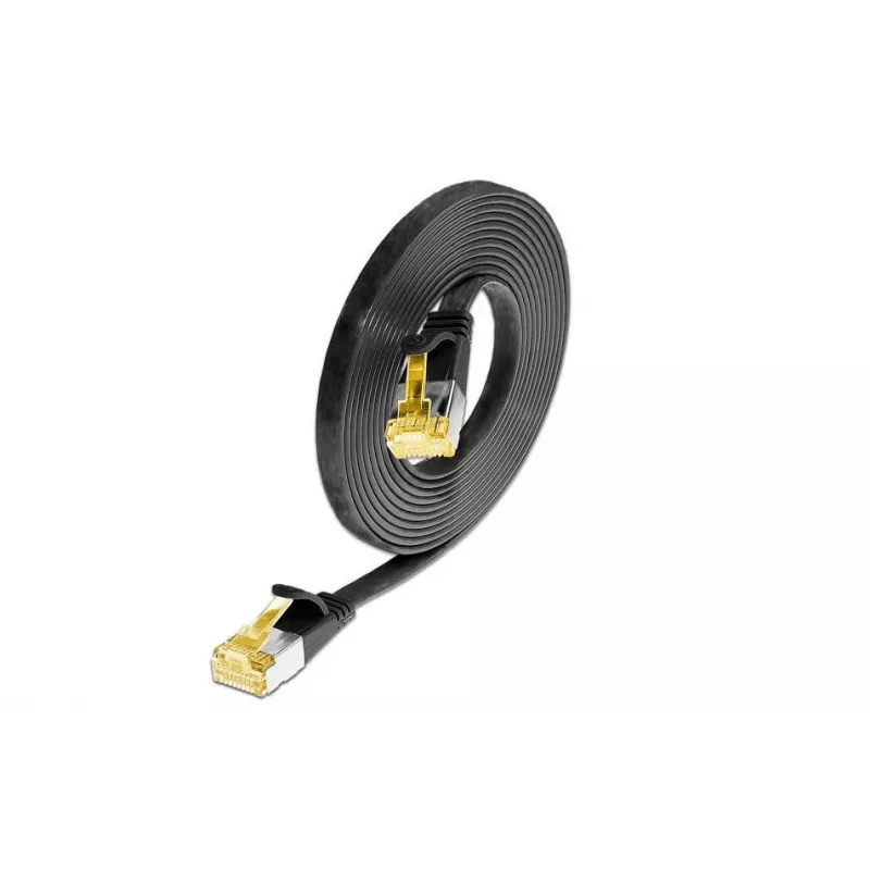 Wirewin cabo de rede Cat6a U/FTP Slim, RJ45, 2 m, preto PKW-STP-SLIM-K6A 2.0 SW