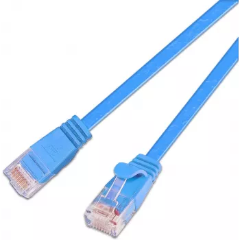 Wirewin SLIM S6 25 BL - cabo de rede Cat.6 SLIM, STP(PIMF), 25 m, azul PKW-STP-SLIM-KAT6 25.0 BL