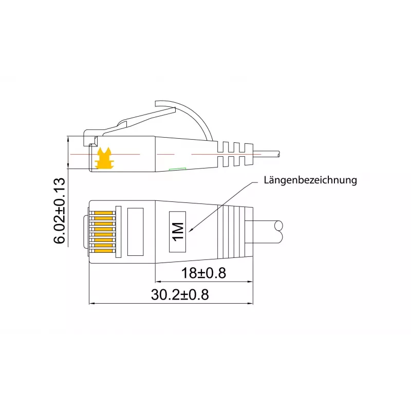 Cabo patch Wirewin Triotronik PKW-LIGHT-STP-K6 1.0 BL Cat6 STP, 1 m, azul