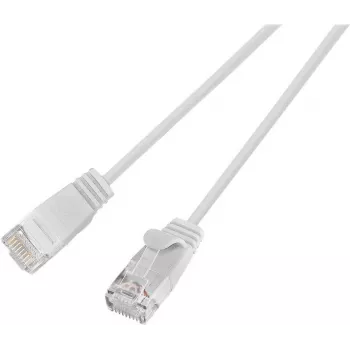 Wirewin SLIM UL6 1 WS - Cabo patch Cat.6 Slim-Light, U/UTP, 1,0 m, branco (PKW-LIGHT-K6 1.0 WS)