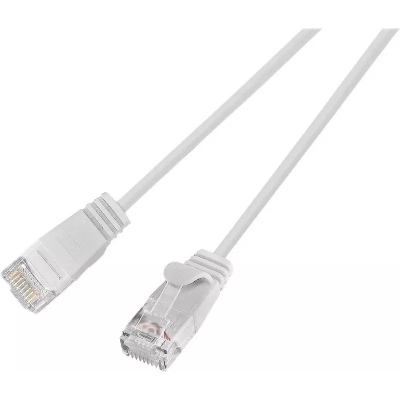 Wirewin SLIM UL6 1 WS - Cabo patch Cat.6 Slim-Light, U/UTP, 1,0 m, branco (PKW-LIGHT-K6 1.0 WS)